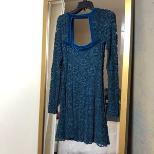 FreePeople Long-sleeve Knee length dress
